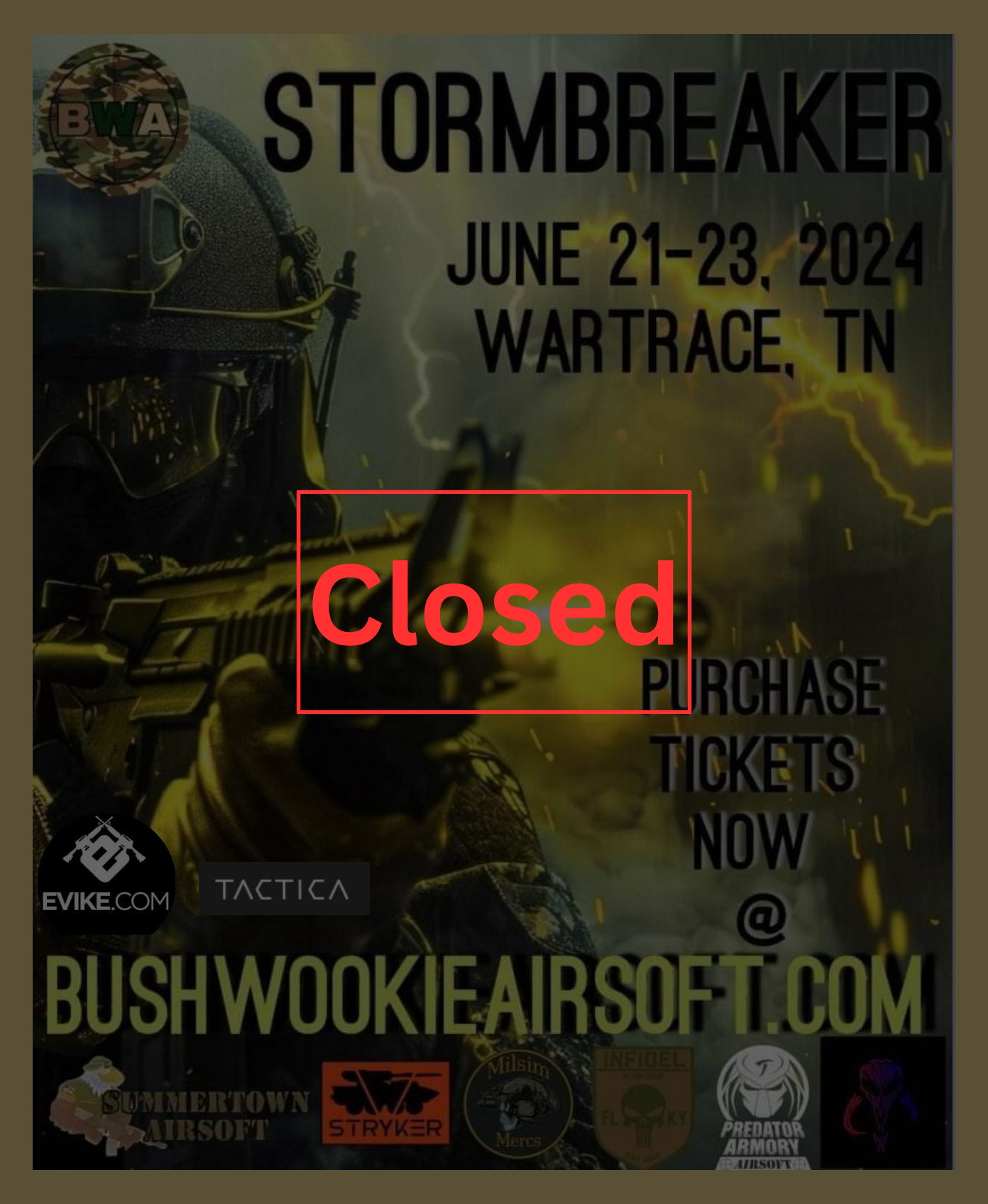 Stormbreaker Closed